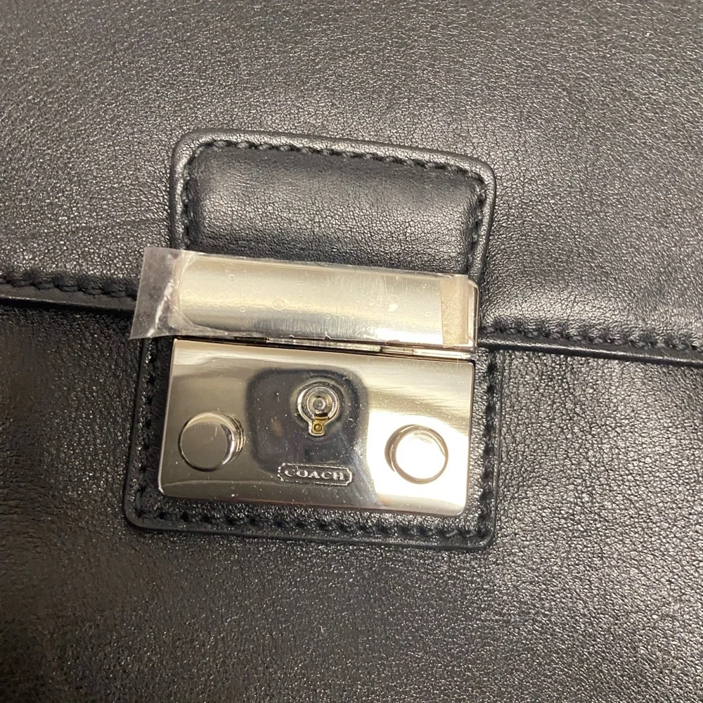 COACH Leather NWT Mini Briefcase Lap Top Case